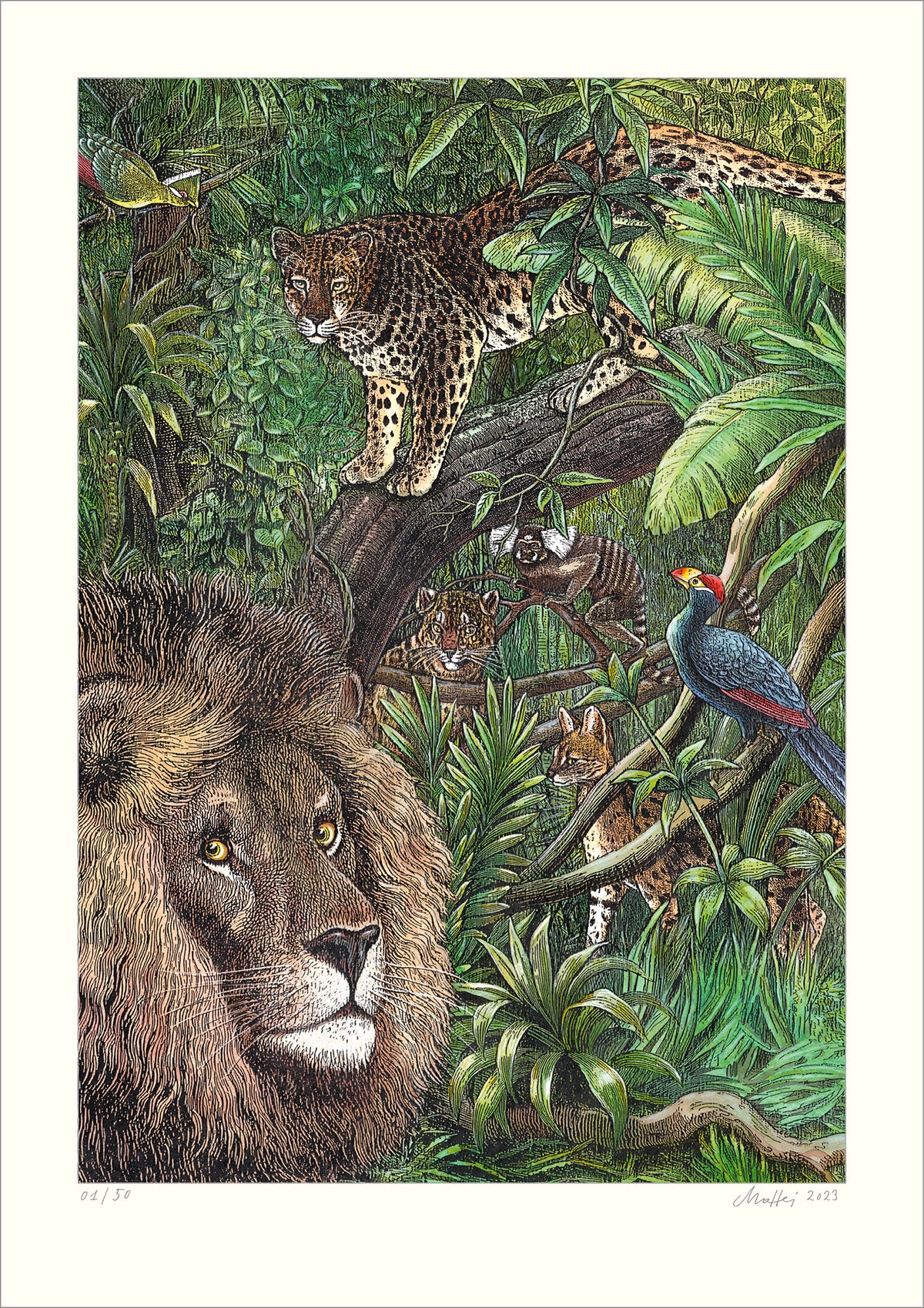 Inside Dschungelzelt